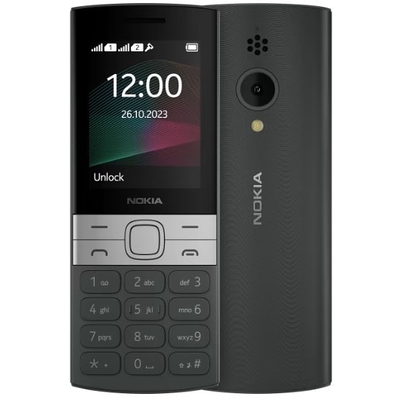 Product Κινητό Nokia 150 (2023) (TA-1582) Black (Aγγλικό Menu) base image