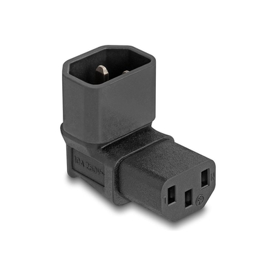 Product Αντάπτορας Τροφοδοσίας Delock IEC 60320 - C14 to C13, Male / Female base image