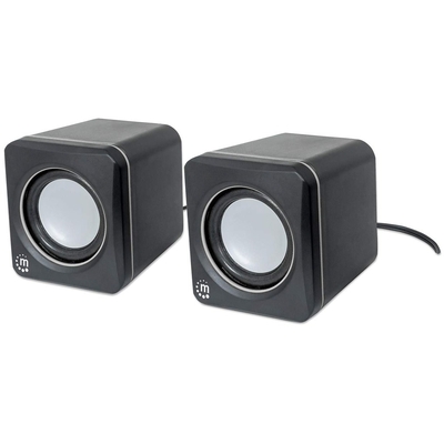 Product Ηχεία Υπολογιστή Manhattan USB 2 Black base image