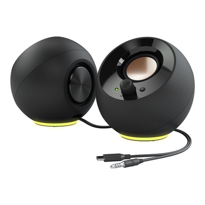 Product Ηχεία Υπολογιστή Creative Pebble SE RGB Stereo, Black base image