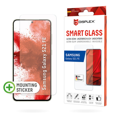 Product Screen Protector E.V.I Displex Smart Glass Samsung Galaxy S21 FE base image