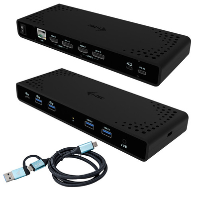 Product Docking Station i-tec Universal Dual 4K Dock base image