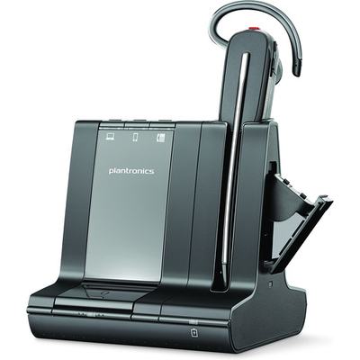 Product Headset VOIP Poly Savi 8245 Office S8245-M Cdm base image