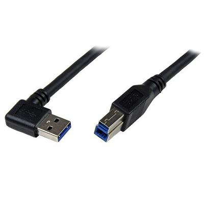 Product Καλώδιο USB StarTech 1M Usb 3 Right Angle Bk base image