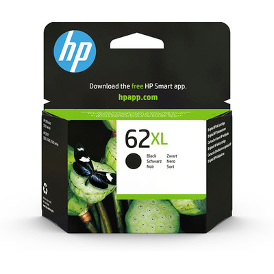Product Μελάνι HP Inc. 62Xl Black Ink Cartridge base image