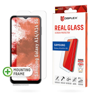 Product Screen Protector E.V.I Displex Real Glass Galaxy A14 5G base image