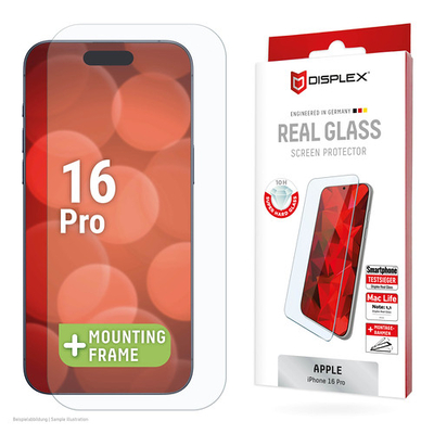 Product Screen Protector E.V.I Displex Real Glass Iphone 16 PRO base image