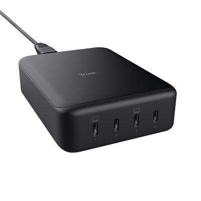 Product Φορτιστής Πρίζας Trust Maxo 240W 4-Port Usb-C Desk Cha base image
