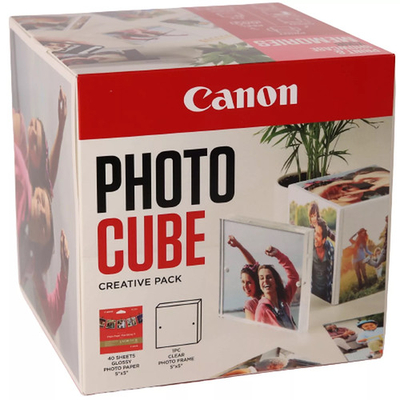 Product Φωτογραφικά Χαρτιά Canon Pp-201 5X5 Photo Cube Creative base image