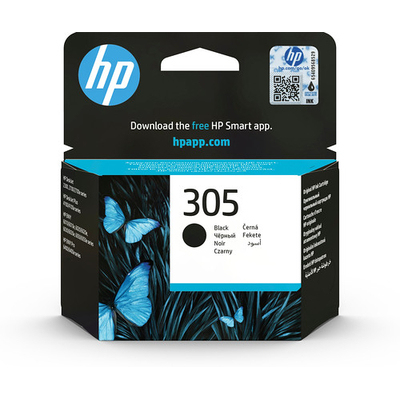 Product Μελάνι HP Inc. 305 Black Original Ink base image