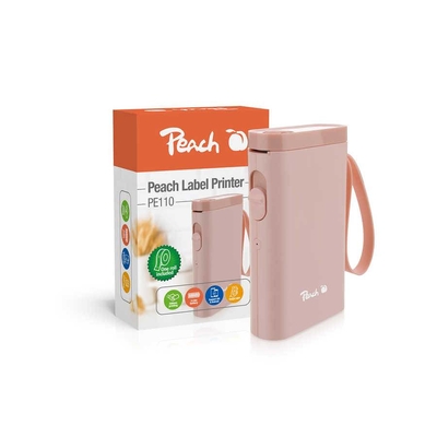 Product Εκτυπωτής Ετικετών Peach PE110 pink base image