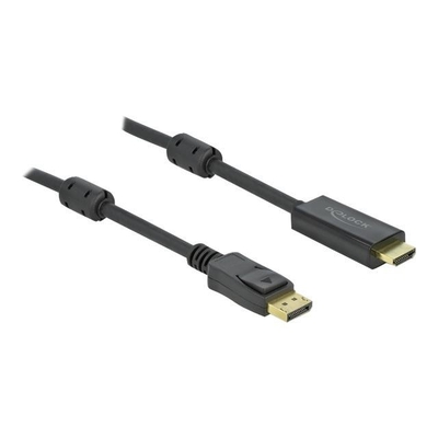 Product Καλώδιο DisplayPort Delock 1.2 > HDMI 4K 60Hz 2,0m aktiv base image