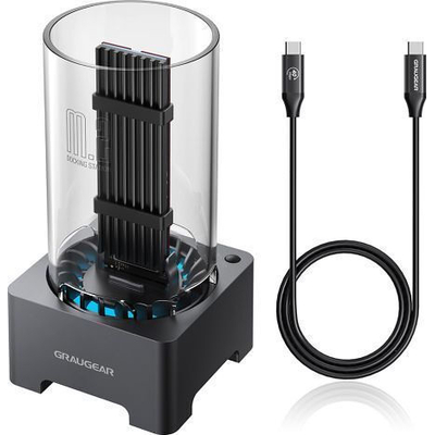 Product Docking Station Σκληρού Δίσκου GrauGear USB 4.0 f. M.2 PCIe Gen4x4 NVMe SSD base image