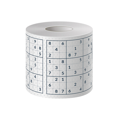 Product Χαρτιά Υγείας Mad Monkey - Toilettenpapier "Sudoku" base image