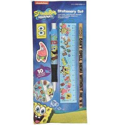 Product Σετ Γραφικής Ύλης Thumbs up! Stationery Pouch - Paper - SpongeBob base image