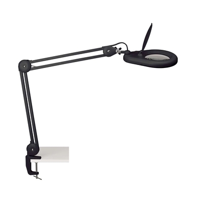 Product Λάμπα Μεγεθυντικός Maul LED magnifying lamp Viso with clamp Black base image