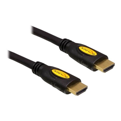 Product Καλώδιο HDMI Delock Ethernet A -> A M/M 3.00m 4K Gold base image