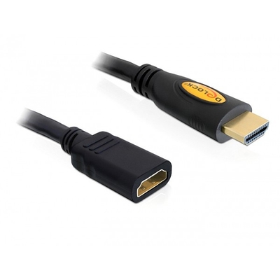 Product Καλώδιο HDMI Delock Verl. Ethernet A -> A St/Bu 2.00m base image