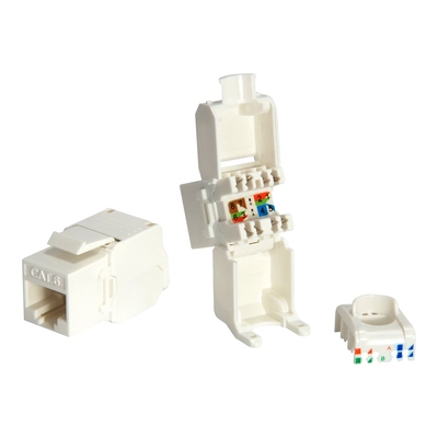 Product Αξεσουάρ Δικτύου Equip Keystone Jack unshielded Cat.6 LSA shielded set of 8 base image