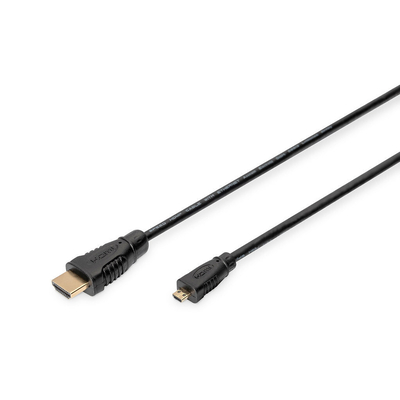 Product Καλώδιο HDMI Digitus High Speed with Ethernet connection 1m, sw base image