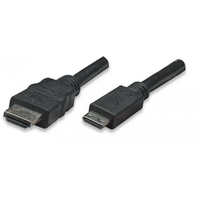 Product Καλώδιο HDMI Techly High Speed with Ethernet-Mini HDMI, 1.8m sw base image