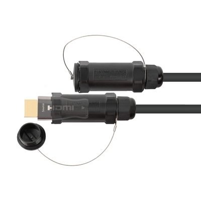 Product Καλώδιο HDMI Python AOC Hybrid HDMI« 2.0b steel-armored, 5m base image