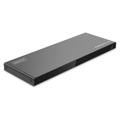 Product HDMI Splitter Digitus 1x8 4K/60Hz HDCP 2.3 EDID Control base image