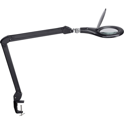 Product Λάμπα Μεγεθυντικός Maul LED magnifying lamp Makro with clamp Black base image