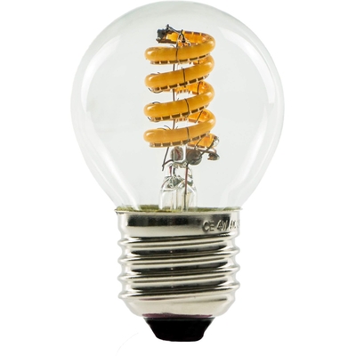 Product Λάμπα LED Segula Golfball Curved clear E27 3,3W 2000-2700k dimmable base image