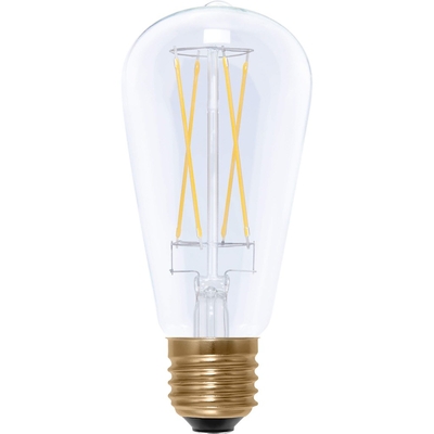 Product Λάμπα LED Segula Rustika Long Style clear E27 5W 2200K dimmable base image