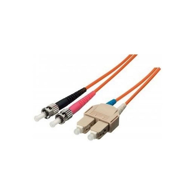 Product Καλώδιο Οπτικής Ίνας Equip LWL PatchCable ST->SC 10.00m Singlemode Duplex OS2 ge polybag base image
