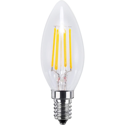 Product Λάμπα LED Segula Candle clear E14 3,2W 270Lm 2700K dimmable base image