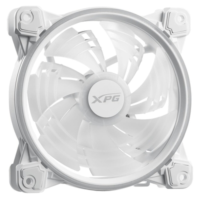 Product Case Fan 12cm Adata XPG HURRICANE 120 (ARGB PWM Fan) White retail base image
