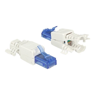 Product Βύσμα Δικτύου Delock RJ45 Male Cat.6A UTP Tool-free 2 pieces base image