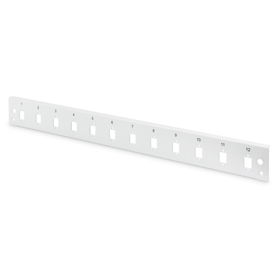 Product Front Panel Digitus LWL splice box 1HE 12xLC DX quick-release base image