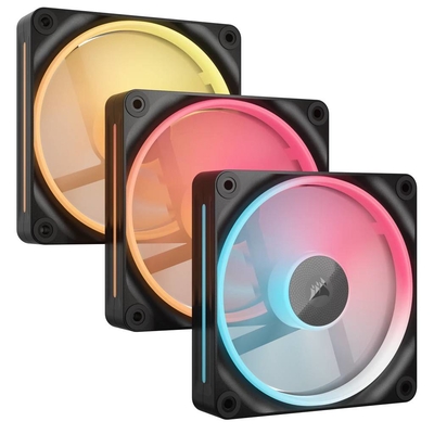 Product Case Fan 12cm Corsair 120*120*25 LX120-R RGB iCUE Link Triple base image
