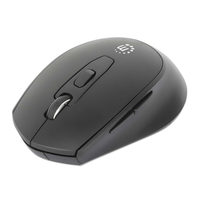 Product Ποντίκι Aσύρματο Manhattan MW6200 USB-A 6 buttons and mouse wheel black base image