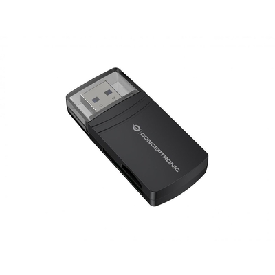 Product Card Reader Conceptronic USB-A -> Micro SD/TF 4.0 Black base image