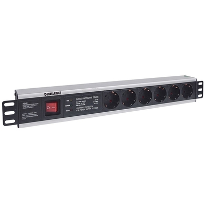 Product Πολύπριζο Intellinet 6-way 3m connectionk. Black base image