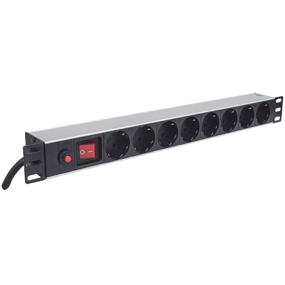 Product Πολύπριζο Intellinet 8-way 3m connectionk. Black base image