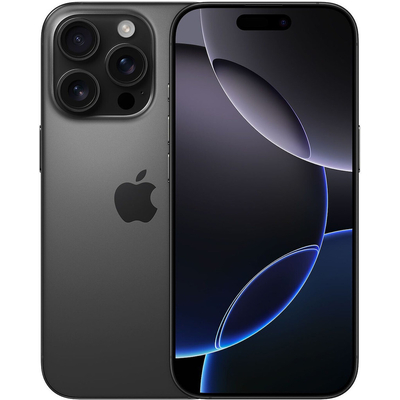 Product Smartphone Apple iPhone 16 Pro 1TB Black Titanium 6.3" iOS base image