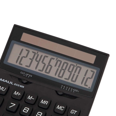 Product Αριθμομηχανή Maul ECO 850, 12 digits Black base image