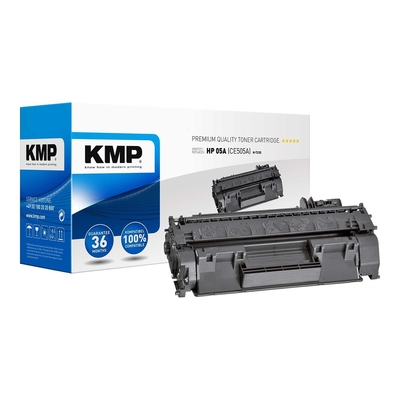Product Toner Συμβατό KMP HP CE505A Black 2300 S. H-T23 remanufactured base image