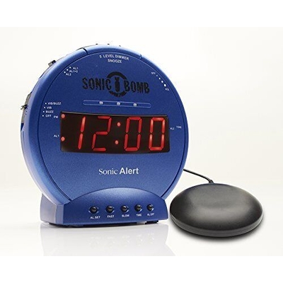 Product Ξυπνητήρι Geemarc Sonic Bomb with Vibration (Blue) base image