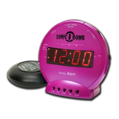 Product Ξυπνητήρι Geemarc Sonic Bomb with Vibration (pink) base image