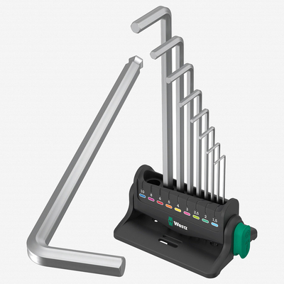 Product Κλειδιά Wera 950/9 Hex-Plus 8 L-key set metric chrome base image