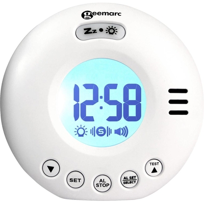Product Ξυπνητήρι Geemarc Wake'n'Shake Voyager Reise+ Vibration V2 White base image
