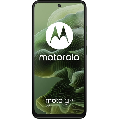 Product Smartphone Motorola moto g35 5G leaf Green base image