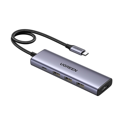 Product Docking Station UGreen Revodok 5-in-1 4K HDMI USB-C with 3x USB-A 3.0 base image