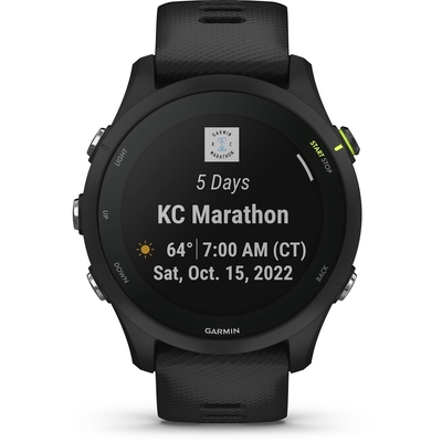 Product Smartwatch Garmin Forerunner 255 Music Black base image
